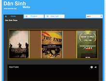 Tablet Screenshot of dansinh.org